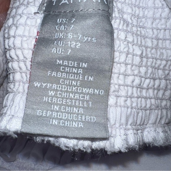 Tahari Sundress Red White Blue Criss Cross Back 4th July Patriotic Summer - Picture 8 of 9